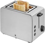 WMF Stelio Ekmek Kızartma Makinesi, 2 Dilim Kapasiteli, Çift Hazneli, Ekmek Isıtma Aparatlı, Bagel Fonksiyonlu, 7 Kızartma Seviyesi, 900 W, Mat Paslanmaz Çelik