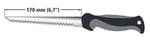 Wolfcraft 4033000 1 el dekupaj testeresi, 2 bileşenli sap 320