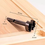 Wolfcraft 8728000 Forstner matkap ucu Ø 35 mm + Markierhilfe