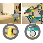 wolfcraft EHZ 100-700 tek elle mengene PRO 3033000 | İş parçalarının tek elle profesyonel gerilmesi için güçlü mengene | Sıkıştırma gücü: 120 kg - Sıkıştırma genişliği: 700 mm