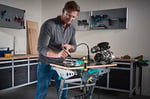 wolfcraft EHZ 100-700 tek elle mengene PRO 3033000 | İş parçalarının tek elle profesyonel gerilmesi için güçlü mengene | Sıkıştırma gücü: 120 kg - Sıkıştırma genişliği: 700 mm