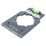 wolfcraft İşaretleme ve Hizalama Şablonu I 5975000 I Alçıpanda priz ve anahtar parçalarının hızlı ve hatasız kurulumu için