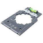 wolfcraft İşaretleme ve Hizalama Şablonu I 5975000 I Alçıpanda priz ve anahtar parçalarının hızlı ve hatasız kurulumu için