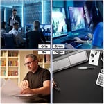 WONKEY OFFICE - Orta Boy Mouse Pad – Kaymaz Tabanlı Pürüzsüz Kumaş Yüzeyli Bilgisayar Mouse Altlığı, Ofis için Ergonomik Mouse Pad, Laptop ve PC Uyumlu - Seçenekler: 22x18 cm - Küçük Boy, 23U x 27G cm