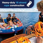 WOW Sports Wow World of Watersports, 11 – 3010, 4 biniciye kadar çekme ipi, 100 pounds Break Strength, yüzen köpük Buoys