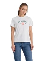 Wrangler Bisiklet Yaka T-shirt W241332 T-shirt Kadın