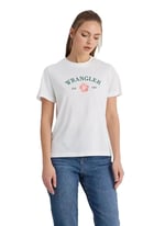 Wrangler Bisiklet Yaka T-shirt W241332 T-shirt Kadın