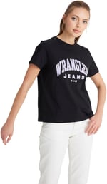 Wrangler Bisiklet Yaka T-shirt W7N4205541 T-shirt Kadın
