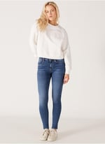 Wrangler High Rise Skinny Jean Pantolon Jean Pantolon Kadın