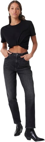 Wrangler Mom Denim Pantolon Kot Pantolon Kadın