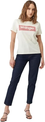 Wrangler Mom Jean Pantolon Jean Pantolon Kadın