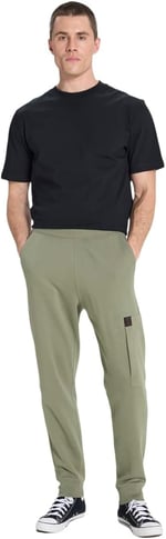 Wrangler Regular Fit Erkek, Siyah, L, Jogger Eşofman Altı W222104001