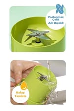 Wrapsol Smoothie Blender Taşınabilir Şarjlı Kişisel Mini Meyve Karıştırıcı 300 ml (Beyaz)