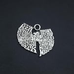 Wu Tang 20 Year Örme Zincir Kolye - Gümüş Kaplama - Erkek Kadın Kolye - No:1534