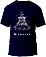 WW2 - BISMARCK - Özel Tasarım Tişört-1 -