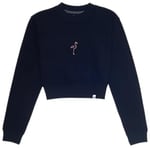 WWF - India Flamingo SuperSoft Crop Sweatshirt Crop Sweatshirt Kadın