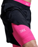 X-bionic Effektor 2in1 Shorts Men Erkek Siyah Koşu Şortu