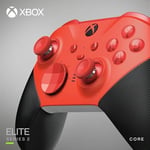 Xbox Elite Series 2 Core Wireless Gaming Controller – Red – Xbox Series X|S, Xbox One, Windows PC, Android, and iOS