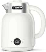Xenon Smart Akıllı Kettle Paslanmaz Çelik Çift Katmanlı Wi-Fi Mobil Uygulama ile Uzaktan Kontrol Edilebilen Otomatik Kapanma Hızlı Kaynatma Kaçak Akım Korumalı Su Isıtıcı 1.5 Lt (Krem) X7101
