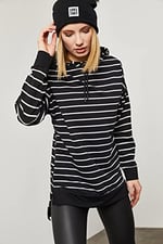 XHAN Çizgili Sweatshirt 0YZK8-10532