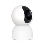 Xiaomi Akıllı Kamera C400, 1440p WiFi Kamera, Bebek Monitörü, İç Mekan Kamerası, Evcil Hayvan Kamerası, Gece Görüşü, 360° Dönen Başlık, Beyaz - Seçenekler: C400, C100