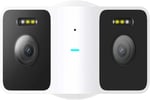 Xiaomi Outdoor Camera CW100 Dual White - Akıllı Güvenlik Kamerası | IP66 Su Geçirmez, Gece Görüşü Renkleri, İki Yönlü Ses, Işık Alarmı Sesi, Araç Kişi Tanıma