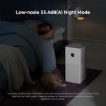 Xiaomi Smart Air Purifier 4 Lite hava temizleyici (%99,97 hayvan tüyleri, polen, toz, virüsler ve aerosole: PCADR 360m³/h, FCADR 120m³/h, 43m², dokunmatik ekran, uygulama ve ses kontrolü için optimum)