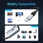 XIIXMASK Video yakalama kartı USB 3.0, 100 W PD HDMI USB/USB C 1080P HD 60 fps Live ve Record Video Audio Game MS2130, Switch Xbox PS4/5 Live Broadcast, oyun, akış için