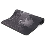 XL Dünya Haritası Oyun Fare Altlığı, 70 x 30 cm, Dünya Haritası Kaymaz Tabanlı Doğal Kauçuk, Sıkı ve Pürüzsüz, Her Fare, Klavye ve Dizüstü Bilgisayar İçin Uygundur