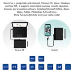 XP-PEN Deco Fun L Grafik Tablet Siyah