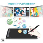 XP-PEN Deco LW kablosuz grafik tablet t 10\