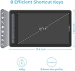 XP-PEN Deco LW kablosuz grafik tablet t 10\