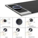 XP-PEN Deco Pro Medium 15 x 8 inç grafik tableti kalem tablet mobil grafik tableti 7 mm kalınlık 8 Tas 41287