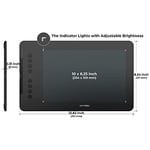 XP-PEN Deco01 V2 grafik tablet, pilsiz giriş kalemiyle birlikte, Windows, Mac ve Android destekler