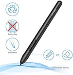 XP-Pen G430S 4 x 3 inç grafik tablet OSU! Oyun kalemi Tablet Kalem Tablet 8192 Basınç hassasiyet seviyesi 266 RPS (G430S, siyah)