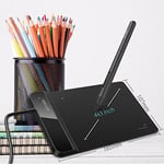 XP-Pen G430S - Grafik tablet, pasif kapasitif kalem 8192 seviyeler, boyutu 4 x 3 inç, OSU çizim imza oynamak için