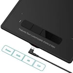 XP-PEN G960S Grafik Tablet 9x6 inç Kalem Tablet Çizim Tableti, Windows 10/8/7 ve Mac OS ve Android için Pilsiz Stylus ile