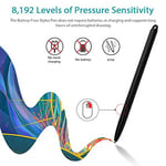 XP-PEN G960S Grafik Tablet 9x6 inç Kalem Tablet Çizim Tableti, Windows 10/8/7 ve Mac OS ve Android için Pilsiz Stylus ile