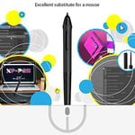 XP-PEN P05 pasif kalem, pilsiz, Stylus, DECO01V2,G640S, Deco 03 grafik tabletleri için