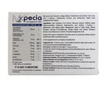 Xpecia Men Original-Vitaminler biotin saw palmetto saç dökülmesi engelleyici DHT saç büyümesi, 1 x 60 adet