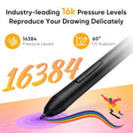 XPPen Deco 640 Grafik Çizim Tableti, 16384 Basınç Seviyesi, Pilsiz Kalem, 6x4 İnç, Windows Mac Android Uyumlu