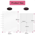 Xspring Mini fotoğraf albümü, Beyaz 30 Çıkarılabilir İç Sayfa, 3 İnç Fotoğraf Kartı Tutucu Kitap, Mini Kamera DIY Koleksiyoncu 240 Cep ile, 240 Fotoğraf Görüntüleme (19 x 15cm)