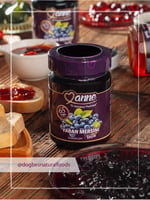 Yaban Mersini Reçeli 400g (PANCAR ŞEKERİ ILE ÜRETİLMİŞTİR - GLİKOZ, KORUYUCU IÇERMEZ)