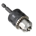Yakamoz 0,6 – 6,5 mm 3/8 – 24UNF mandren adaptör dönüştürücü ile 1/10,2 cm Quick Change Hex şaft | etki sürücü dönüşümü Alet