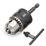 Yakamoz 0,6 – 6,5 mm 3/8 – 24UNF mandren adaptör dönüştürücü ile 1/10,2 cm Quick Change Hex şaft | etki sürücü dönüşümü Alet