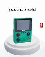 YamanHobi 3.5 İnç IPS Ekranlı Taşınabilir Oyun Konsolu Ergonomik Çift Tetikli
