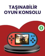 YamanHobi 520 Oyunlu El Oyun Konsolu TV Bağlantılı HD LCD Ekranlı