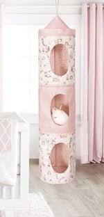 YamanHobi Baby 3 Gözlü Kullanışlı Düzenleyici Çok Amaçlı Organizer Kutu (pembe)