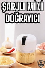 YamanHobi El Rondosu Mini Şarjlı Doğrayıcı Taşınabilir 250 ml