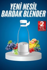 YamanHobi Meyve Sıkacağı Taşınabilir USB Elektrikli Blender Mini